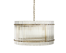 Sunpan 106785 - Kore Chandelier - Small - Brass - Clear